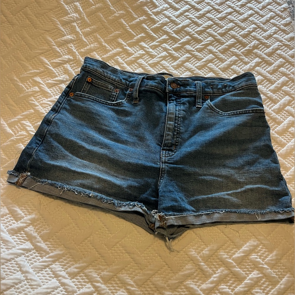 Madewell High-Rise Denim Shorts 31